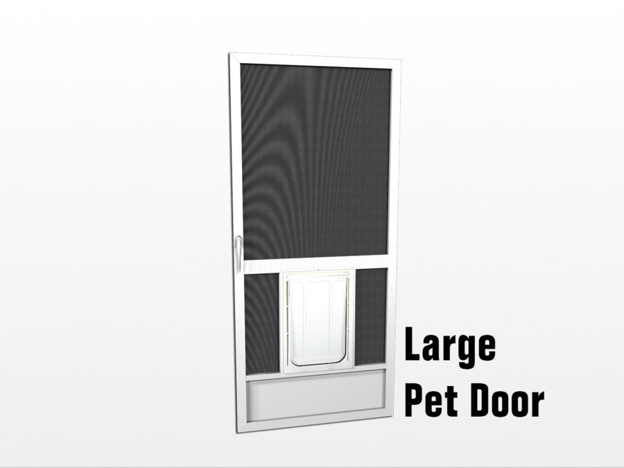 Pet Doors Screen Door with Pet Door Dog Screen Doors… PCA Products