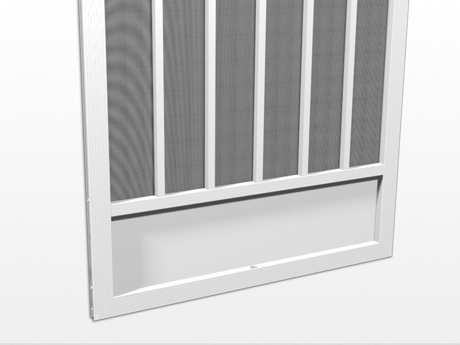 Kick Plates Aluminum Screen Doors Screened in Patio… PCA Products